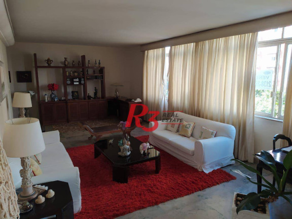 Imagem Apartamento com 4 Quartos à Venda, 265 m² em Gonzaga - Santos