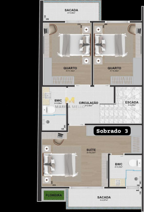 Imagem Sobrado com 3 Quartos à Venda,  em Centro - Pinhais