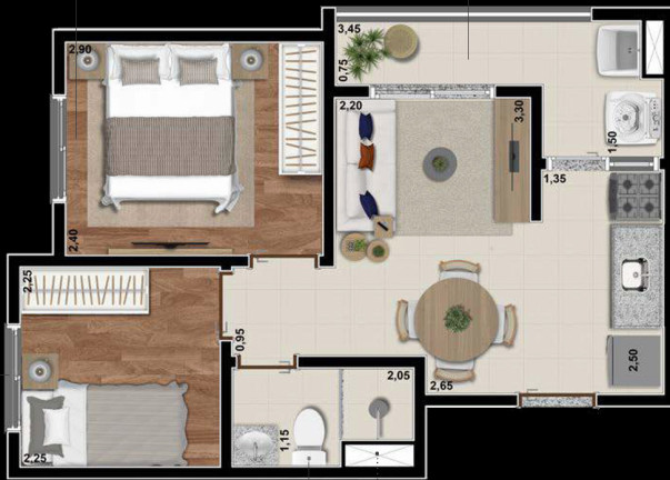 Imagem Apartamento com 1 Quarto à Venda, 26 m² em Saúde - São Paulo