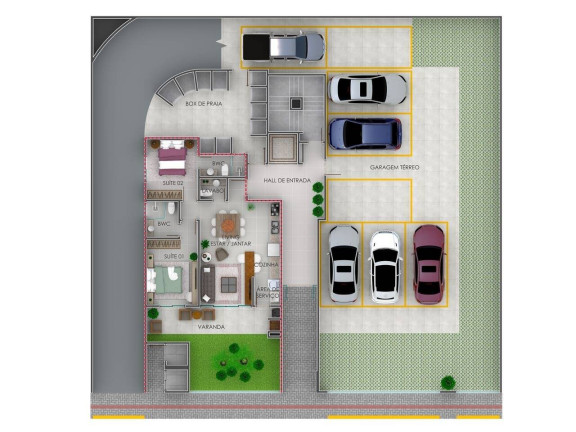 Imagem Apartamento com 2 Quartos à Venda, 85 m² em Bombas - Bombinhas Imagem Apartamento com 2 Quartos à Venda, 85 m² em Bombas - Bombinhas
