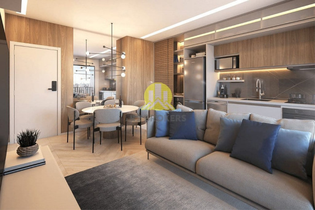 Imagem Apartamento com 2 Quartos à Venda, 61 m² em Juvevê - Curitiba