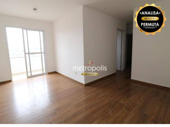 Apartamento com 2 Quartos à Venda, 70 m² em Vila Humaitá - Santo André
