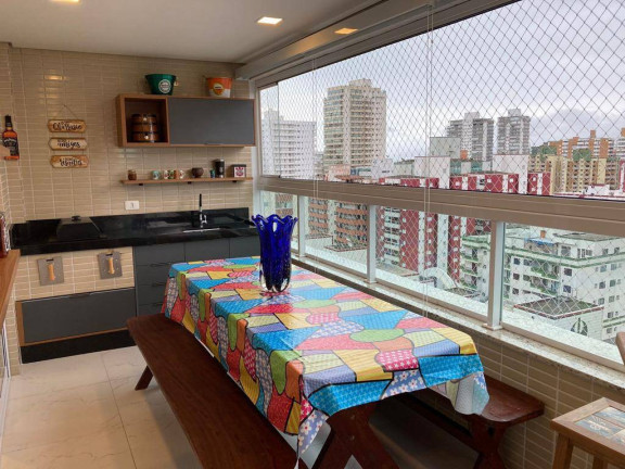 Apartamento com 3 Quartos à Venda, 132 m² em Canto Do Forte - Praia Grande