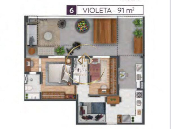 Apartamento com 2 Quartos à Venda, 91 m² em Jardim Satélite - São José Dos Campos