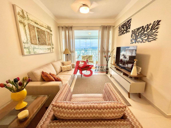 Imagem Apartamento com 2 Quartos à Venda, 108 m² em Gonzaga - Santos