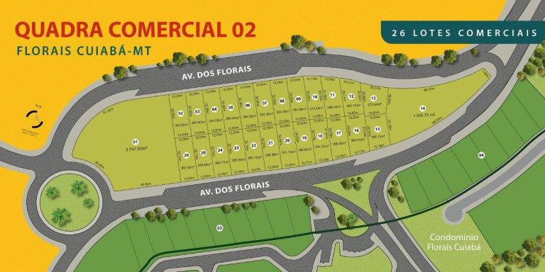 Terreno à Venda, 1 m² em Ribeirão Do Lipa - Cuiabá