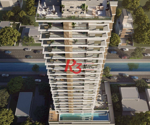 Imagem Apartamento com 1 Quarto à Venda, 58 m² em Ponta Da Praia - Santos