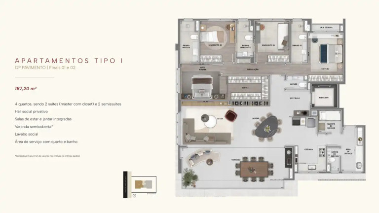 Imagem Apartamento com 4 Quartos à Venda, 192 m² em Lourdes - Belo Horizonte Imagem Apartamento com 4 Quartos à Venda, 192 m² em Lourdes - Belo Horizonte
