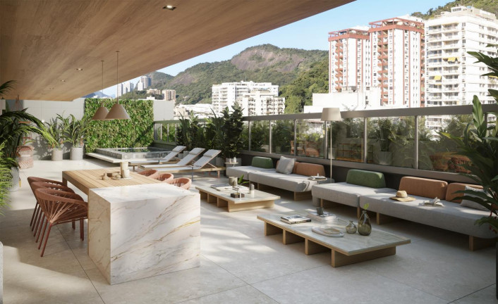 Imagem Apartamento com 4 Quartos à Venda, 155 m² em Humaitá - Rio De Janeiro