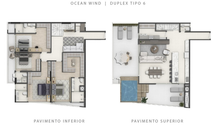 Imagem Apartamento com 3 Quartos à Venda, 154 m² em Praia Brava De Itajaí - Itajaí Imagem Apartamento com 3 Quartos à Venda, 154 m² em Praia Brava De Itajaí - Itajaí