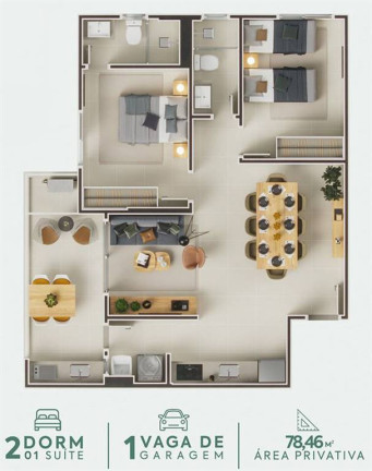 Imagem Apartamento com 2 Quartos à Venda, 78 m² em Centro - Itanhaém