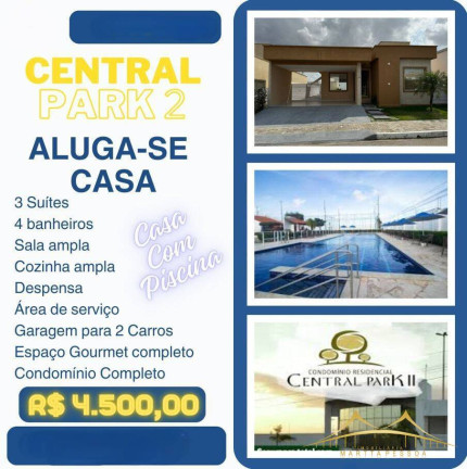 Imagem Casa de Condomínio com 3 Quartos à Venda, 140 m² em Parque Das Nações - Parnamirim