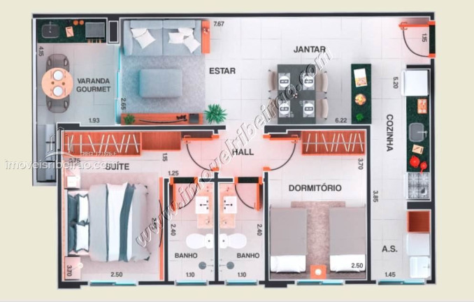 Imagem Apartamento com 2 Quartos à Venda, 65 m² em Vila Seixas - Ribeirão Preto Imagem Apartamento com 2 Quartos à Venda, 65 m² em Vila Seixas - Ribeirão Preto