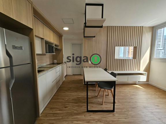 Imagem Apartamento com 1 Quarto para Alugar, 38 m² em Chácara Santo Antônio (zona Sul) - São Paulo
