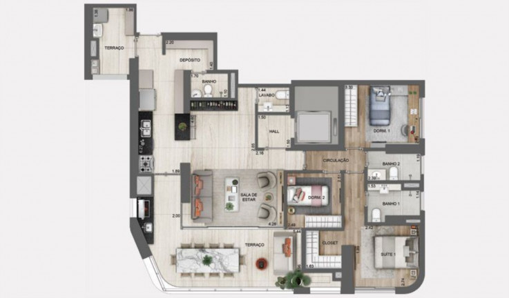 Imagem Imóvel com 3 Quartos à Venda, 134 m² em Chácara Santo Antônio (zona Sul) - São Paulo Imagem Imóvel com 3 Quartos à Venda, 134 m² em Chácara Santo Antônio (zona Sul) - São Paulo