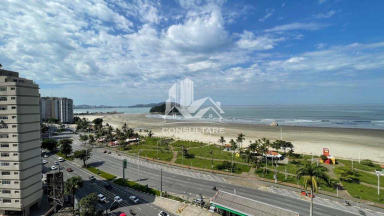 Imagem Flat com 1 Quarto para Alugar, 69 m² em Itararé - São Vicente Imagem Flat com 1 Quarto para Alugar, 69 m² em Itararé - São Vicente