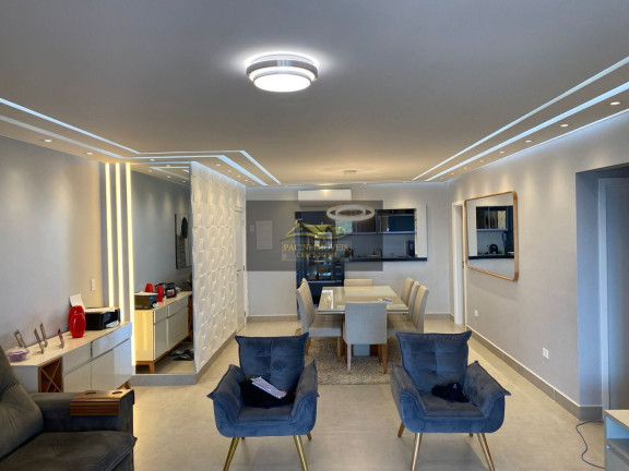 Imagem Apartamento com 3 Quartos à Venda, 145 m² em Guilhermina - Praia Grande