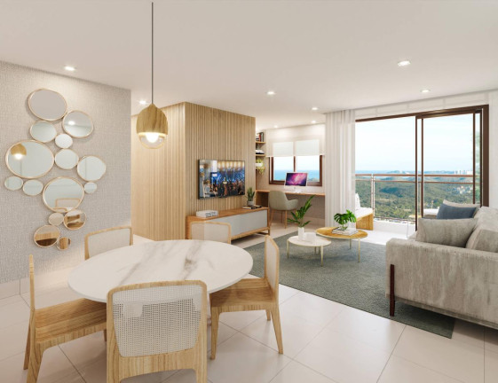 Imagem Apartamento com 2 Quartos à Venda, 55 m² em Nova Descoberta - Natal
