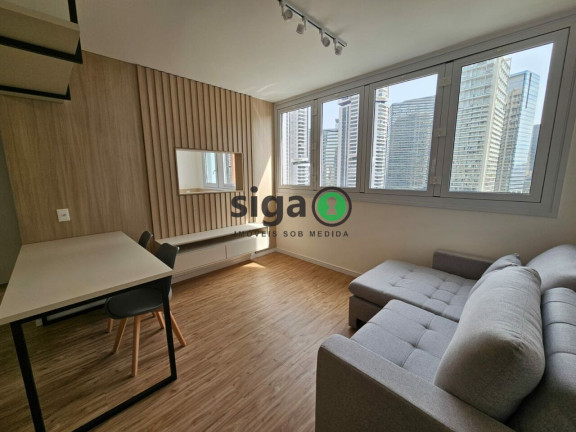 Imagem Apartamento com 1 Quarto para Alugar, 38 m² em Chácara Santo Antônio (zona Sul) - São Paulo