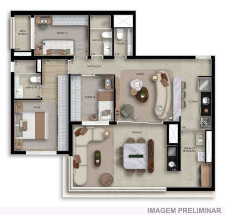 Imagem Apartamento com 3 Quartos à Venda, 106 m² em Butantã - São Paulo Imagem Apartamento com 3 Quartos à Venda, 106 m² em Butantã - São Paulo