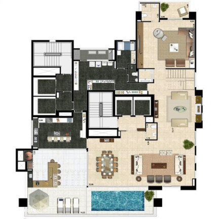 Imagem Apartamento com 4 Quartos à Venda, 326 m² em Anália Franco - São Paulo