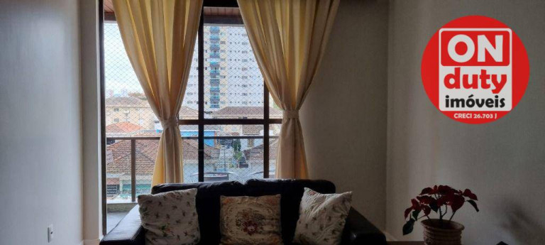 Imagem Apartamento com 3 Quartos à Venda, 140 m² em Embaré - Santos Imagem Apartamento com 3 Quartos à Venda, 140 m² em Embaré - Santos