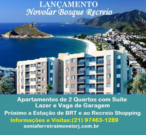 Imagem Apartamento à Venda, em Recreio Dos Bandeirantes - Rio De Janeiro Imagem Apartamento à Venda, em Recreio Dos Bandeirantes - Rio De Janeiro