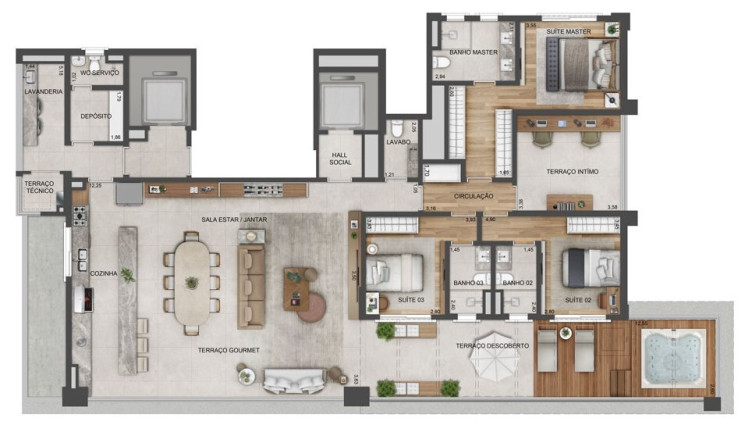 Imagem Apartamento com 3 Quartos à Venda, 201 m² em Jardim Paulista - São Paulo