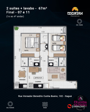 Imagem Apartamento com 2 Quartos à Venda, 69 m² em Itaguá - Ubatuba Imagem Apartamento com 2 Quartos à Venda, 69 m² em Itaguá - Ubatuba