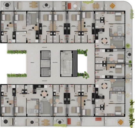 Imagem Apartamento com 2 Quartos à Venda, 70 m² em Bessa - João Pessoa