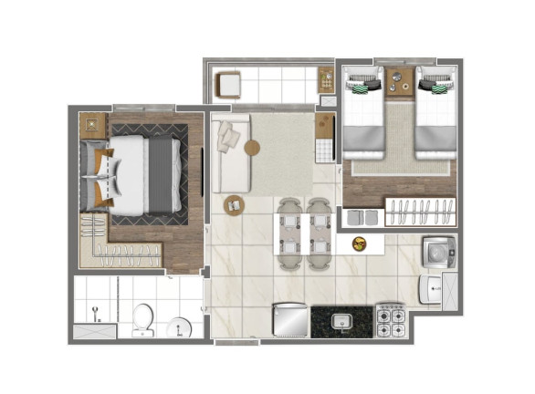 Imagem Apartamento com 2 Quartos à Venda, 34 m² em Pirituba - São Paulo Imagem Apartamento com 2 Quartos à Venda, 34 m² em Pirituba - São Paulo