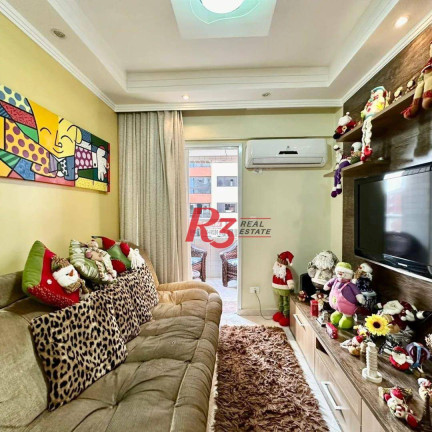 Imagem Apartamento com 3 Quartos à Venda, 78 m² em Aparecida - Santos
