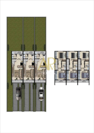 Imagem Casa com 2 Quartos à Venda, 100 m² em Sertão Do Maruim - São José