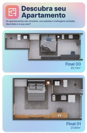 Imagem Apartamento com 1 Quarto à Venda, 21 m² em Intermares - Cabedelo