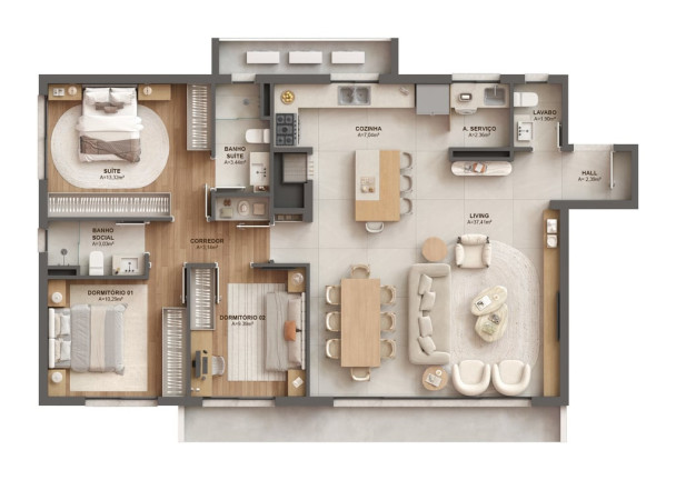 Imagem Apartamento com 3 Quartos à Venda, 95 m² em Menino Deus - Porto Alegre