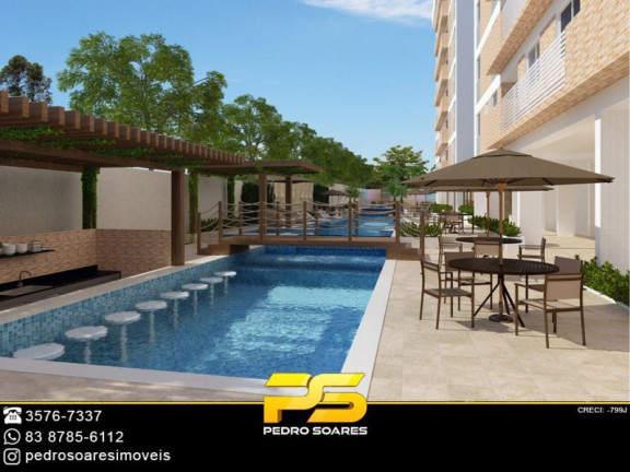 Imagem Apartamento à Venda, 57 m² em Jardim Cidade Universitária - João Pessoa Imagem Apartamento à Venda, 57 m² em Jardim Cidade Universitária - João Pessoa