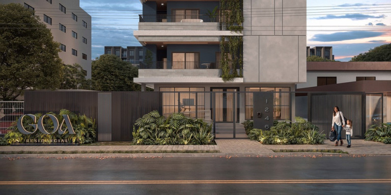 Imagem Apartamento com 3 Quartos à Venda, 79 m² em água Verde - Curitiba