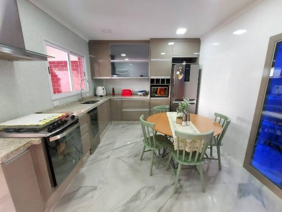 Imagem Sobrado com 3 Quartos à Venda, 166 m² em Vila Camilópolis - Santo André