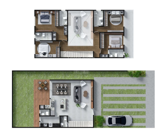 Imagem Casa de Condomínio com 4 Quartos à Venda, 300 m² em Ressacada - Itajaí Imagem Casa de Condomínio com 4 Quartos à Venda, 300 m² em Ressacada - Itajaí