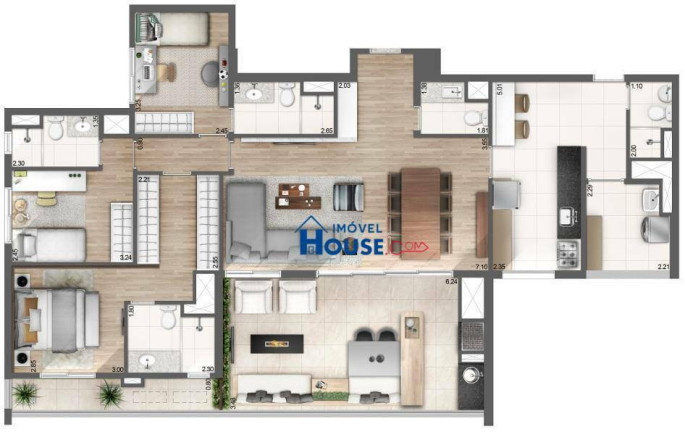 Imagem Apartamento com 4 Quartos à Venda, 149 m² em Vila Madalena - São Paulo Imagem Apartamento com 4 Quartos à Venda, 149 m² em Vila Madalena - São Paulo
