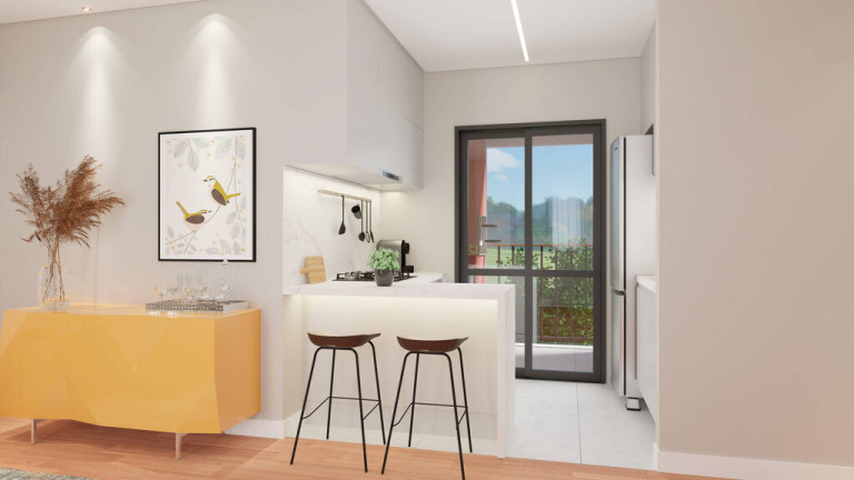 Imagem Apartamento com 2 Quartos à Venda, 61 m² em Boa Vista - Curitiba