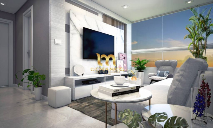 Imagem Apartamento com 2 Quartos à Venda, 65 m² em Guilhermina - Praia Grande