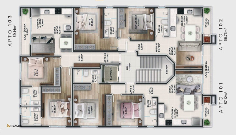 Imagem Apartamento com 2 Quartos à Venda,  em Fazenda Armação - Governador Celso Ramos