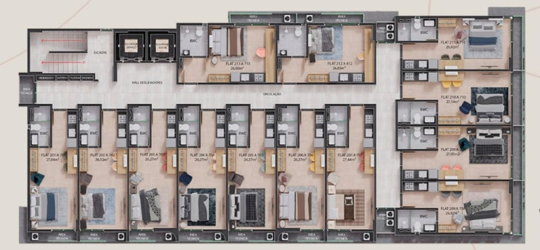 Imagem Apartamento com 1 Quarto à Venda, 38 m² em Tambaú - João Pessoa Imagem Apartamento com 1 Quarto à Venda, 38 m² em Tambaú - João Pessoa