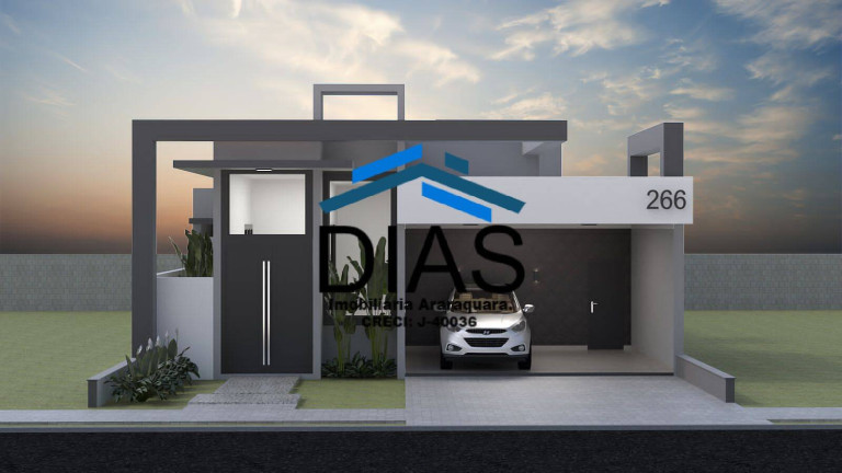Casa com 3 Quartos à Venda, 154 m² em Residencial Volpi - Araraquara