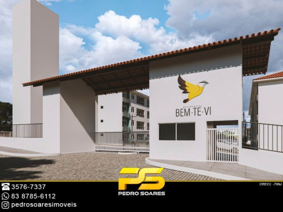 Apartamento com 2 Quartos à Venda, 57 m² em Ernesto Geisel - João Pessoa
