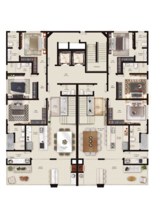 Imagem Apartamento com 3 Quartos à Venda, 140 m² em Perequê - Porto Belo
