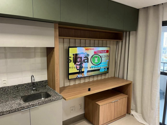 Imagem Apartamento com 1 Quarto para Alugar, 30 m² em Indianópolis - São Paulo