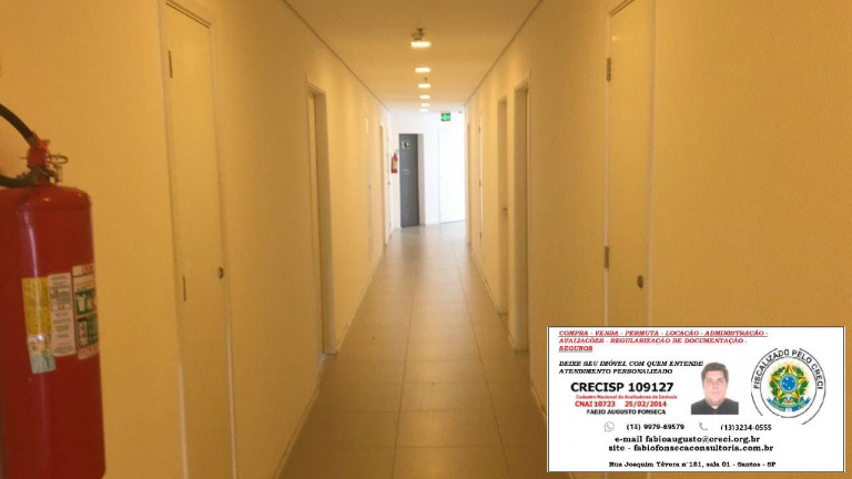 Imagem Sala Comercial à Venda, 42 m² em Valongo - Santos Imagem Sala Comercial à Venda, 42 m² em Valongo - Santos
