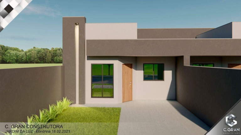Imagem Casa com 2 Quartos à Venda, 68 m² em Residencial Abussafe - Londrina Imagem Casa com 2 Quartos à Venda, 68 m² em Residencial Abussafe - Londrina